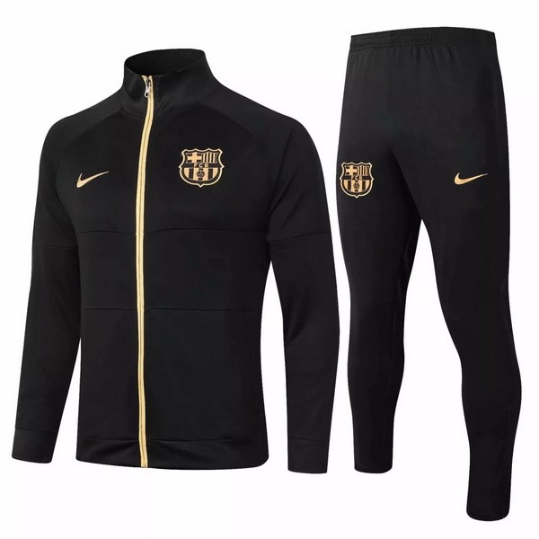 Chandal Barcelona 2020 2021 Negro Oro